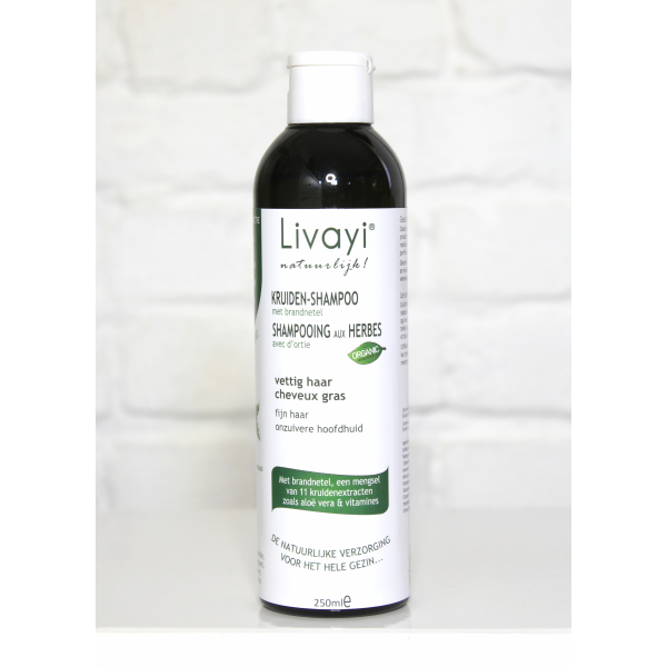 BRANDNETEL SHAMPOO 250ml – VERSTERKT, ZUIVERT & STIMULEERT